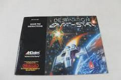 Destination Earthstar - Instructions | Destination Earthstar NES