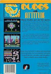 Dudes With Attitude - Back | Dudes with Attitude NES