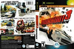Artwork - Back, Front | Burnout 3 Takedown Xbox