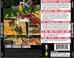 Back Of Case | NBA ShootOut 98 Playstation