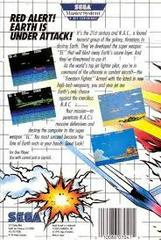 Aerial Assault - Back | Aerial Assault Sega Master System