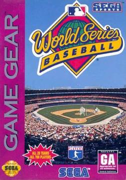 World Series Baseball Cover Art