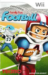 Manual - Front | Family Fun Football Wii