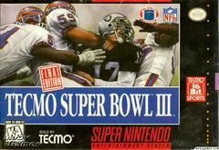 Tecmo Super Bowl III Super Nintendo Prices