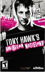 Manual - Front | Tony Hawk American Wasteland Playstation 2