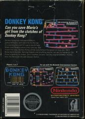 Donkey Kong - Back | Donkey Kong NES