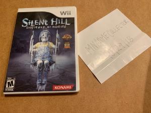 Silent Hill Shattered Memories Item Box And Manual Wii