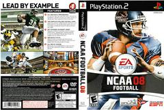 Artwork - Back, Front | NCAA Football 08 Playstation 2