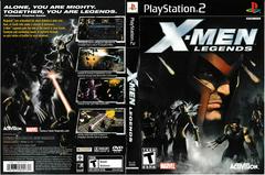 Artwork - Back, Front | X-men Legends Playstation 2