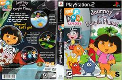 Artwork - Back, Front | Dora the Explorer Journey to the Purple Planet Playstation 2
