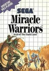 Miracle Warriors - Front | Miracle Warriors Sega Master System