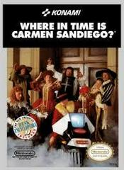 Where In Time Is Carmen Sandiego - Front | Where in Time is Carmen Sandiego NES