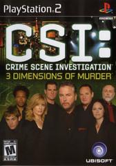 CSI 3 Dimensions of Murder Cover Art