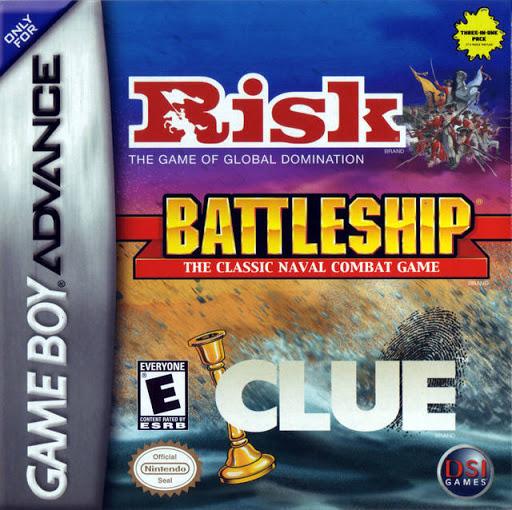 Risk / Battleship / Clue Cover Art