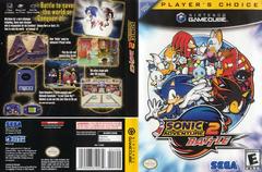 Artwork - Back, Front | Sonic Adventure 2 Battle [Player's Choice] Gamecube