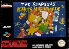 The Simpsons Bart's Nightmare PAL Super Nintendo Prices