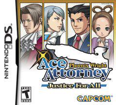 Phoenix Wright: Ace Attorney Justice For All Cover Art