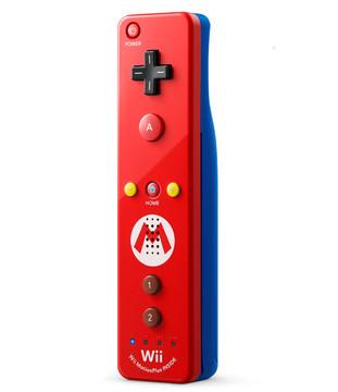 Red Mario Wii Remote Cover Art