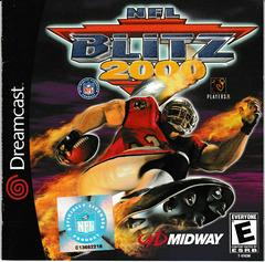 Manual - Front | NFL Blitz 2000 [Sega All Stars] Sega Dreamcast