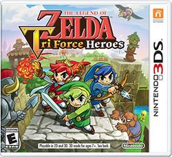 Zelda Tri Force Heroes Cover Art