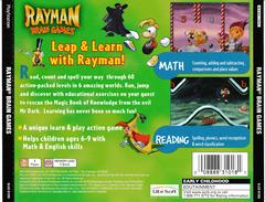 Back Of Box | Rayman Brain Games Playstation