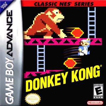 Donkey Kong Classic NES Series Cover Art