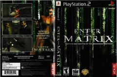 Artwork - Back, Front | Enter the Matrix Playstation 2