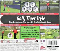 Back Of Case - (UPC 014633079999) | Tiger Woods '99 Playstation
