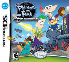 Phineas and Ferb: Across the 2nd Dimension Cover Art