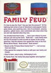 Family Feud - Back | Family Feud NES