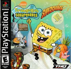 Manual - Front | SpongeBob SquarePants Super Sponge Playstation