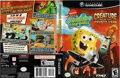 Artwork - Back, Front | SpongeBob SquarePants Creature from Krusty Krab Gamecube