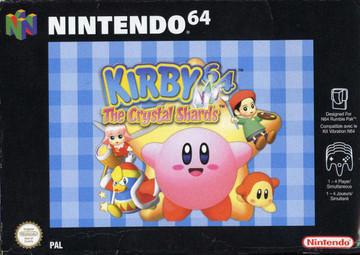 Kirby 64: The Crystal Shards Cover Art