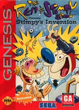 The Ren and Stimpy Show Stimpy's Invention Cover Art