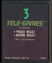 Cartridge | Blackjack [Tele Games] Atari 2600
