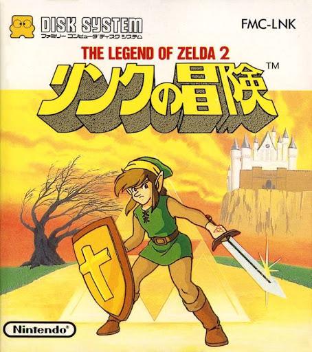Legend of Zelda II Cover Art