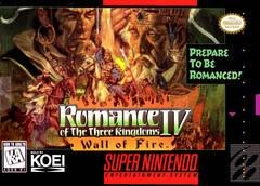 Main Image | Romance of the Three Kingdoms IV Wall of Fire Super Nintendo