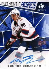 Connor Bedard [Blue Autograph] Hockey Cards 2021 SP Game Used CHL Prices