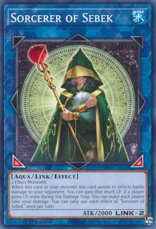 Sorcerer of Sebek PHNI-EN053 YuGiOh Phantom Nightmare