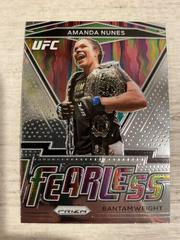 Amanda Nunes #16 Ufc Cards 2021 Panini Prizm UFC Fearless Prices