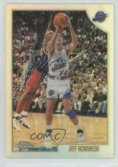 Jeff Hornacek [Refractor] #12 Basketball Cards 1998 Topps Chrome Prices