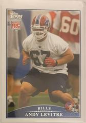 Andy Levitre #337 Football Cards 2009 Topps Prices