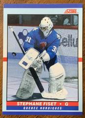 Stephane Fiset #22 Hockey Cards 1990 Score Young Superstars Prices