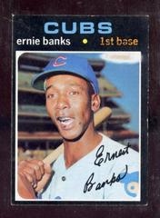 Ernie Banks Baseball Cards 1971 Topps Prices