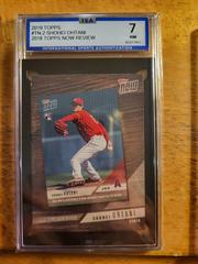 Shohei Ohtani #TN-2 Baseball Cards 2019 Topps 2018 Now Review Prices