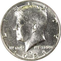 1981 P Coins Kennedy Half Dollar Prices