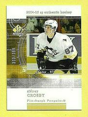 Sidney Crosby #RR24 Hockey Cards 2004 SP Authentic Rookie Redemption Prices
