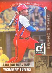 Yasmany Tomas [Cuba National Team] #37 Baseball Cards 2015 Donruss Preferred Prices
