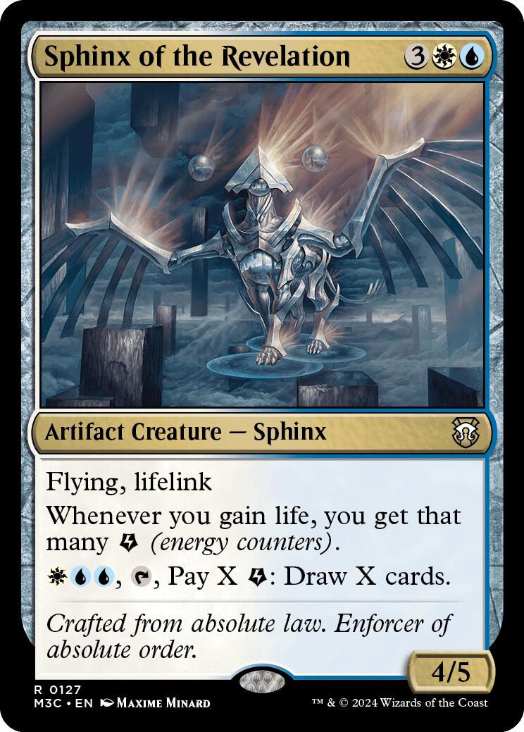 Sphinx of the Revelation [Foil] #127 Magic Modern Horizons 3 Commander