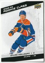 Dylan Holloway #RC-18 Hockey Cards 2022 Upper Deck Rookie Class Prices
